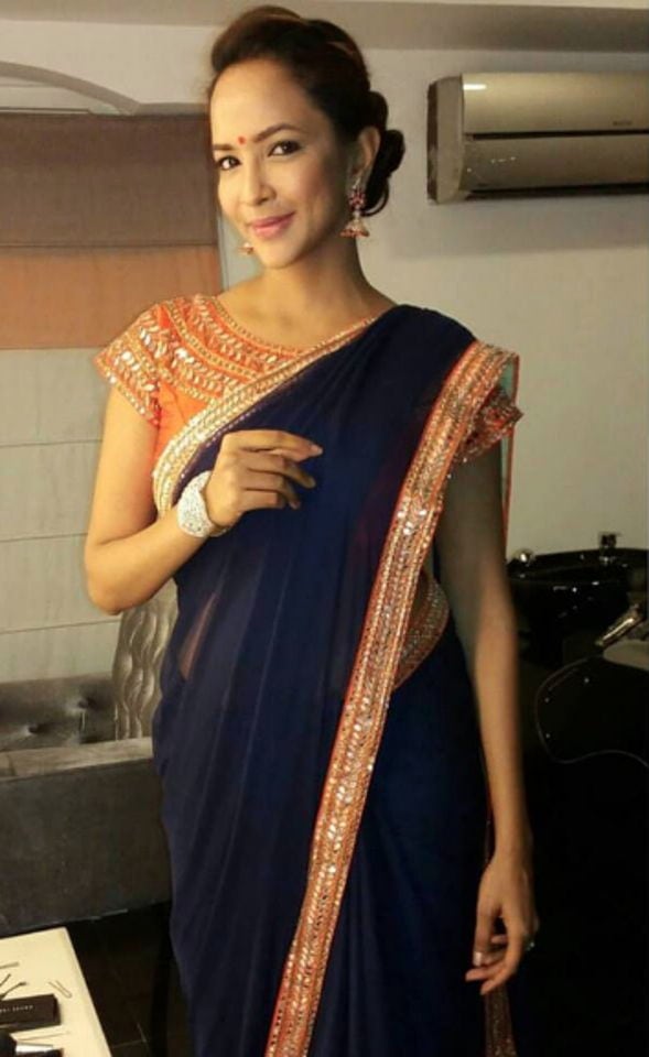 Celebrities Lakshmi Manchu 3 Celebrity Fashion Designer and Brand Priti Sahni - Celebrities