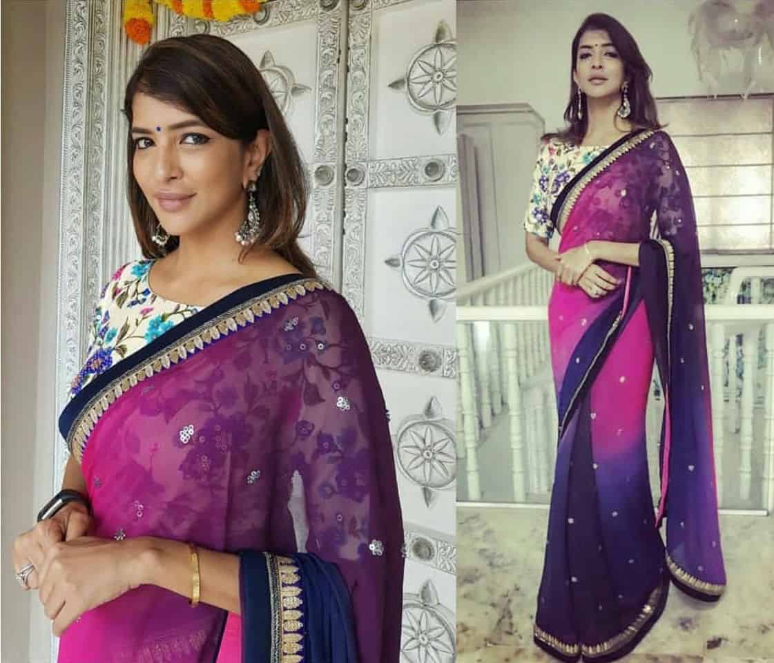 Celebrities Lakshmi Manchu 4 Celebrity Fashion Designer and Brand Priti Sahni - Celebrities