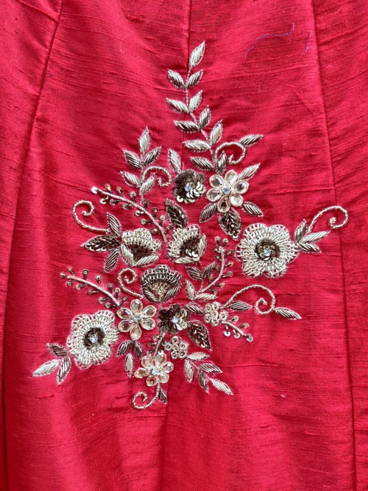 Red Bridal Lehenga Set - Fashion Brand & Designer Priti Sahni 10