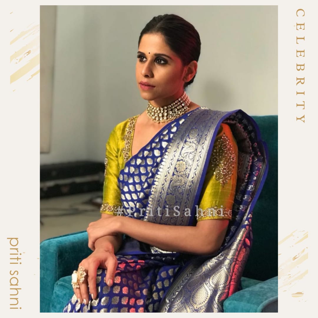 Sai Tamhankar - Celebrity - Top Fashion Brand and Designer Priti Sahni