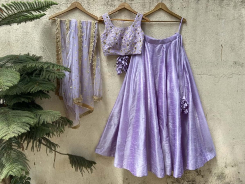 Lavender Kyra Lehenga set Lehengas