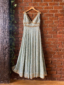 Dusty Blue Lucknowi Gown What's New