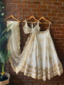 Ivory Mirror Work Lehenga Set Lehengas