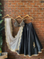 Black and Ivory Lehenga Set What's New