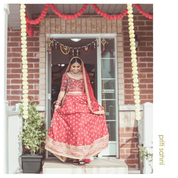 The Complete NRI Bridal Lehenga Shopping Guide Customization Virtual Fittings Worldwide Shipping - Priti Sahni Designs - 1